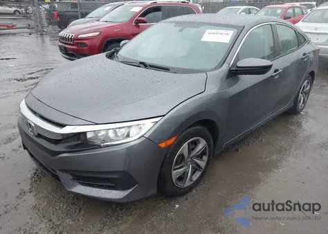 2017 Honda Civic Lx from USA, damaged, VIN 2HGFC2F57HH552085